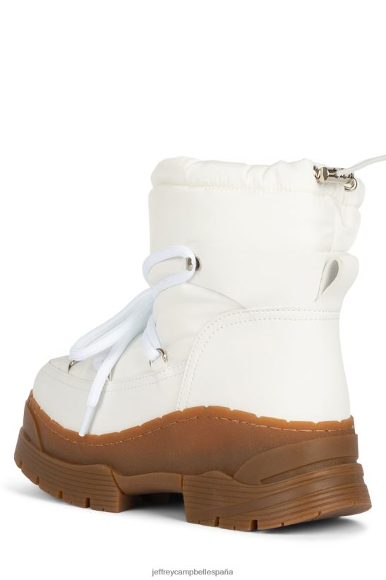 mujer Jeffrey Campbell slizzard blanco PHXV4X628 botines
