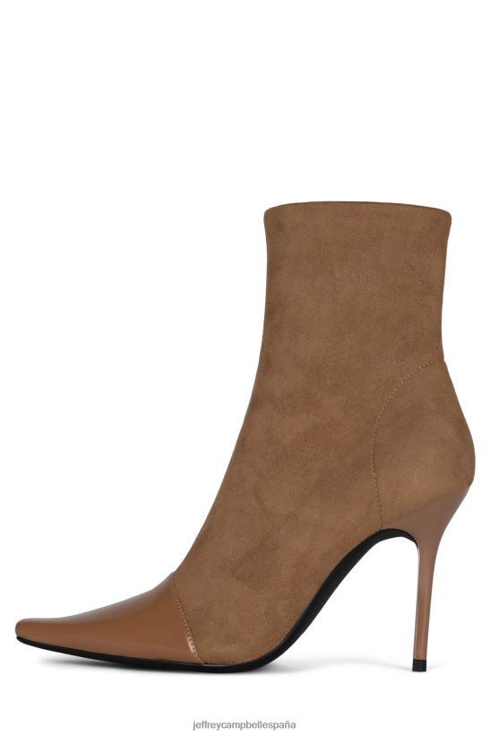 mujer Jeffrey Campbell sobreviviente caja beige beige PHXV4X554 botines