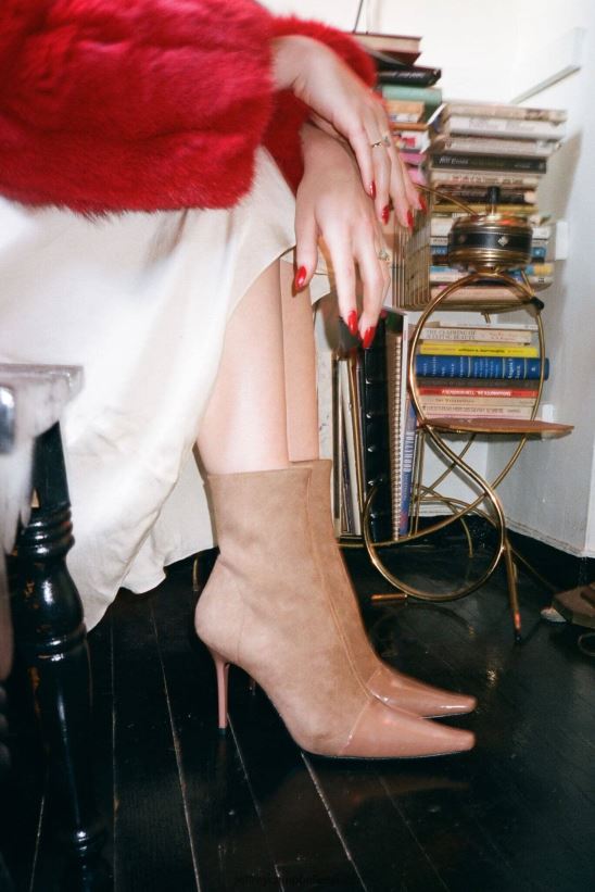 mujer Jeffrey Campbell sobreviviente caja beige beige PHXV4X554 botines