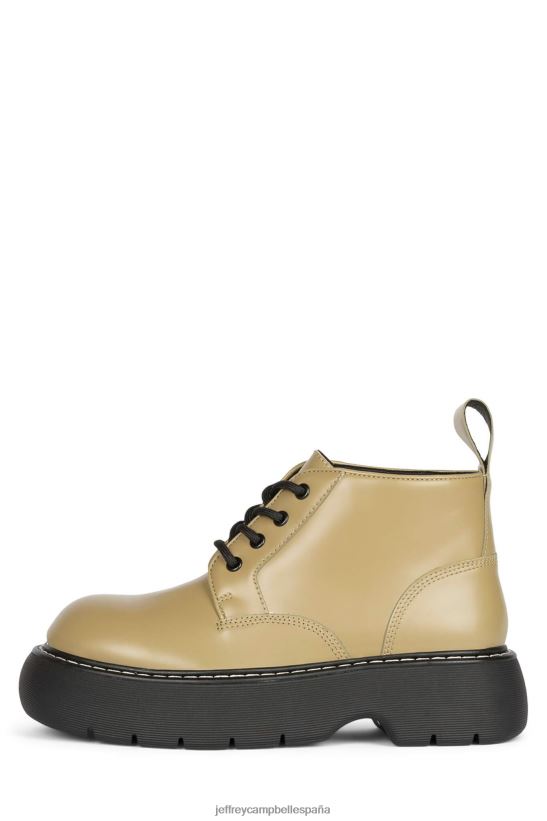 mujer Jeffrey Campbell software espía negro oliva polvoriento PHXV4X456 botines