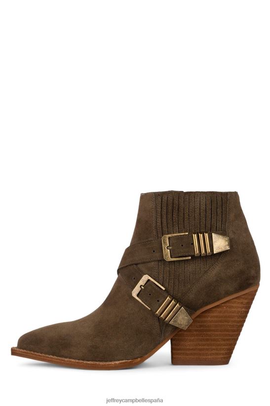 mujer Jeffrey Campbell tejano ante caqui PHXV4X440 botines