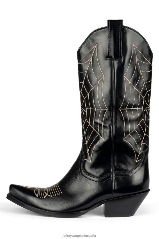 mujer Jeffrey Campbell telaraña negro PHXV4X316 botines