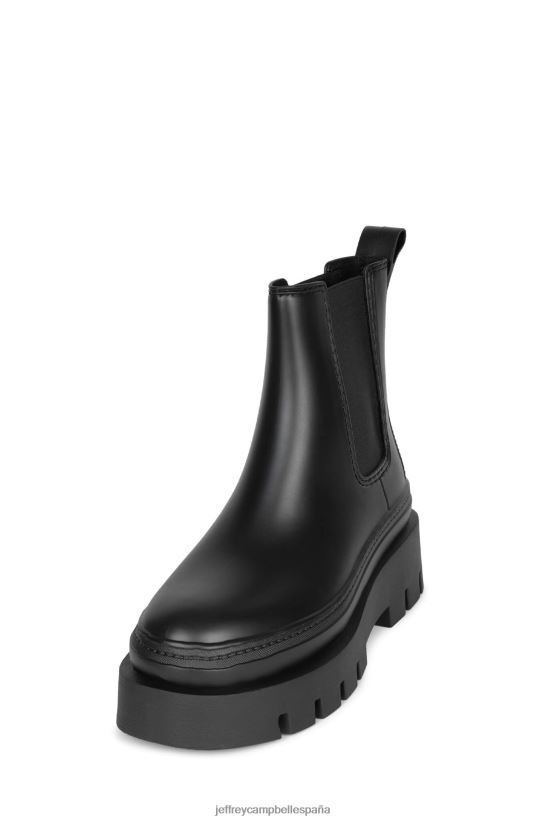 mujer Jeffrey Campbell tormenta de lluvia negro mate PHXV4X892 botines