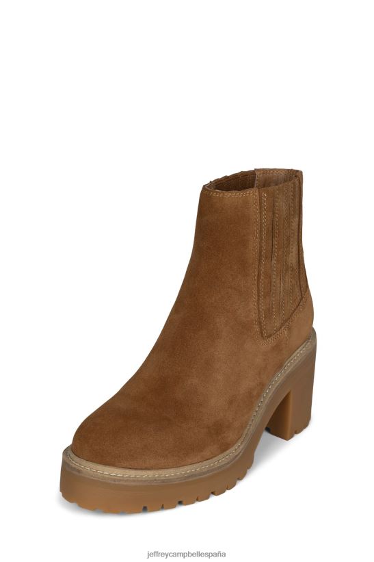 mujer Jeffrey Campbell tuckee gamuza bronceada PHXV4X617 botines