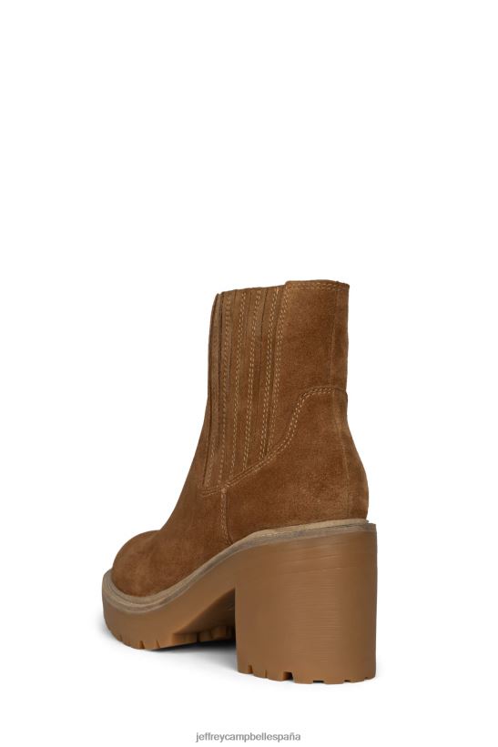 mujer Jeffrey Campbell tuckee gamuza bronceada PHXV4X617 botines