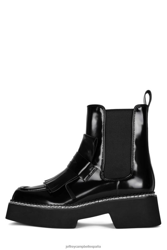 mujer Jeffrey Campbell tutor caja negra PHXV4X530 botines