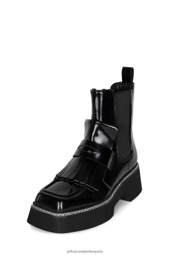 mujer Jeffrey Campbell tutor caja negra PHXV4X530 botines