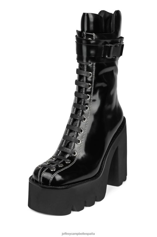 mujer Jeffrey Campbell vikingo caja negra PHXV4X468 botines