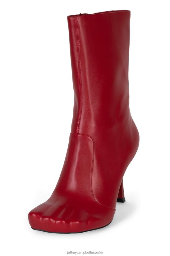 mujer Jeffrey Campbell visionario rojo PHXV4X322 botines