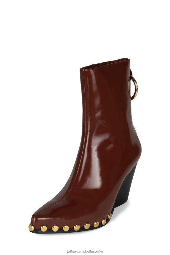 mujer Jeffrey Campbell walton-sr2 oro rojo PHXV4X549 botines