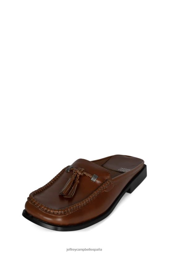 mujer Jeffrey Campbell clandes pila de esmalte bronceado oscuro PHXV4X58 mocasín y oxford