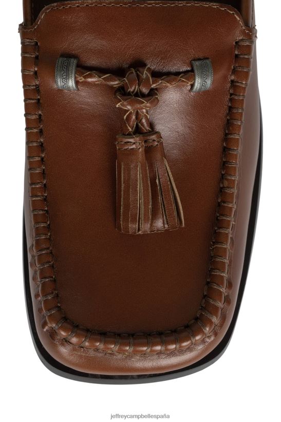 mujer Jeffrey Campbell clandes pila de esmalte bronceado oscuro PHXV4X58 mocasín y oxford