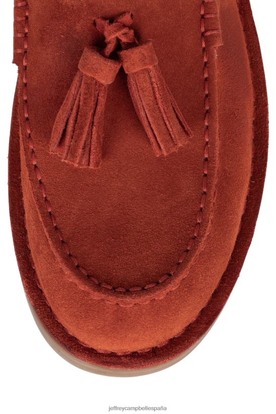 mujer Jeffrey Campbell en casa ante naranja PHXV4X1765 mocasín y oxford