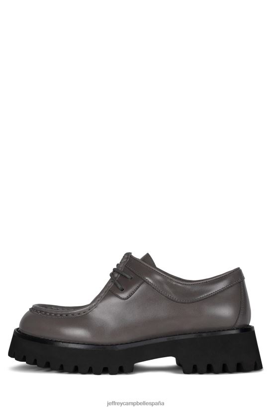 mujer Jeffrey Campbell escritor gris oscuro PHXV4X1783 mocasín y oxford