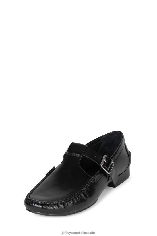 mujer Jeffrey Campbell novedoso negro PHXV4X60 mocasín y oxford