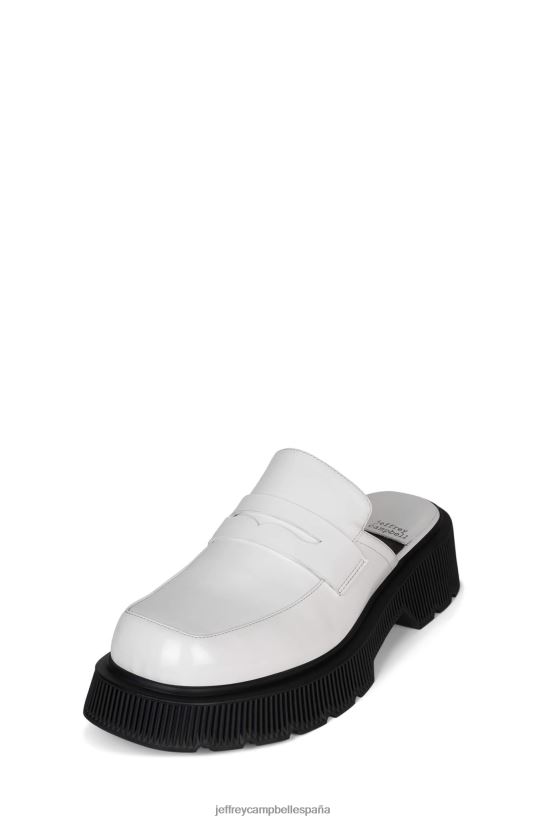 mujer Jeffrey Campbell oficina-m caja blanca PHXV4X1767 mocasín y oxford