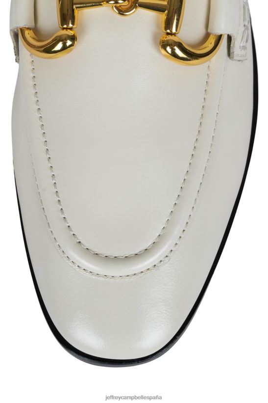 mujer Jeffrey Campbell terciopelo oro marfil PHXV4X1772 mocasín y oxford
