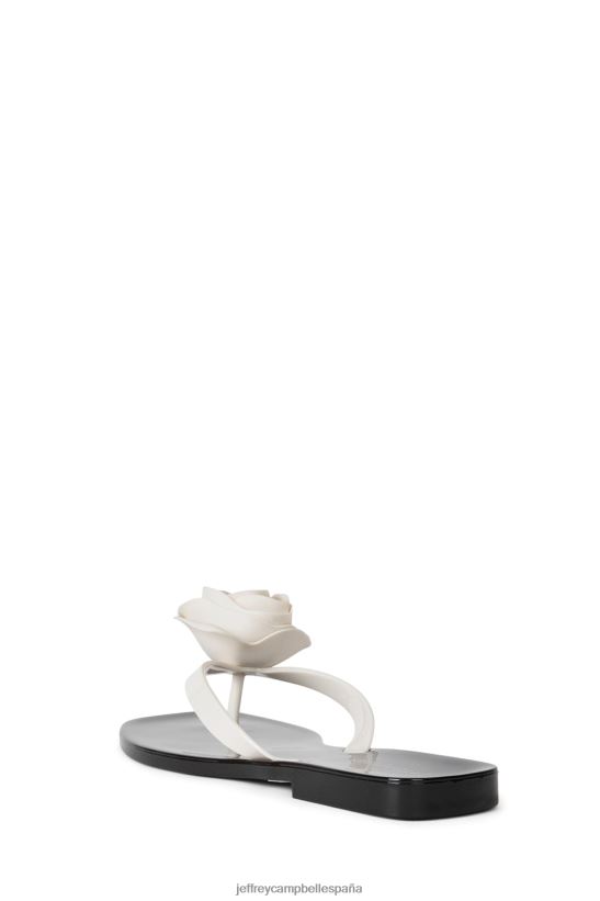 mujer Jeffrey Campbell Tan dulce crema brillante negro brillante PHXV4X158 sandalias