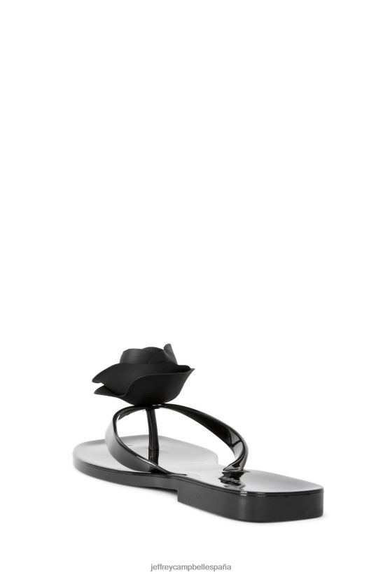 mujer Jeffrey Campbell Tan dulce negro brillante PHXV4X157 sandalias