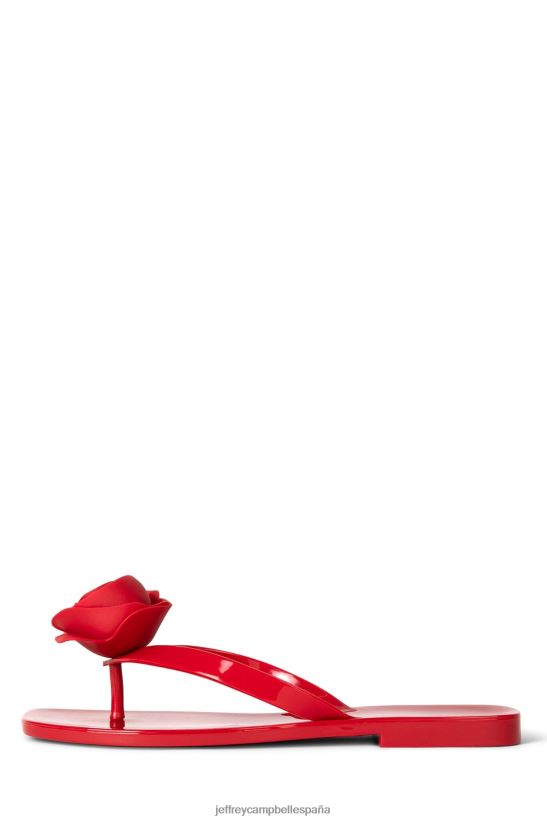 mujer Jeffrey Campbell Tan dulce rojo brillante PHXV4X159 sandalias