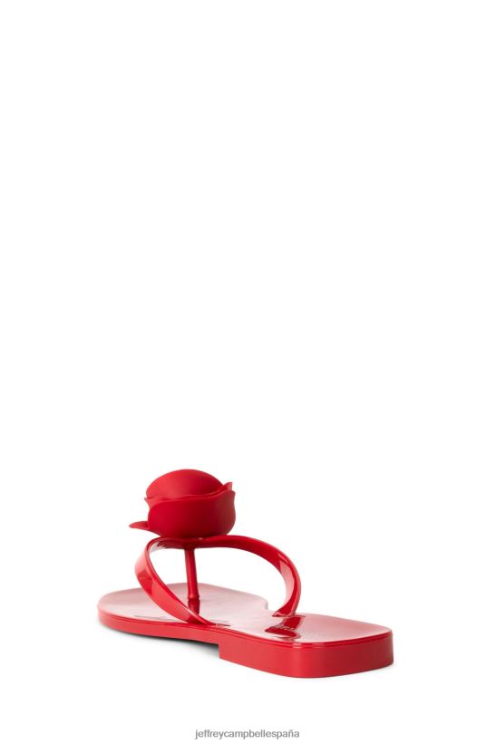 mujer Jeffrey Campbell Tan dulce rojo brillante PHXV4X159 sandalias