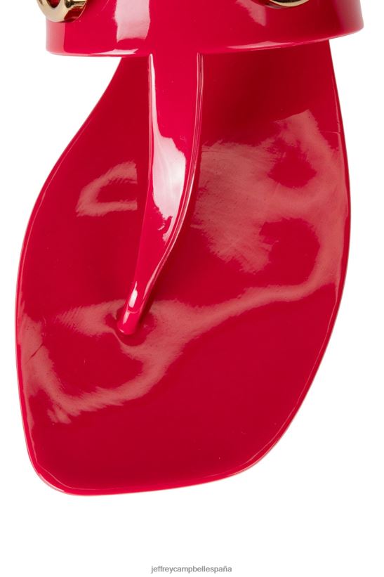 mujer Jeffrey Campbell Un poquito rojo brillante PHXV4X138 sandalias