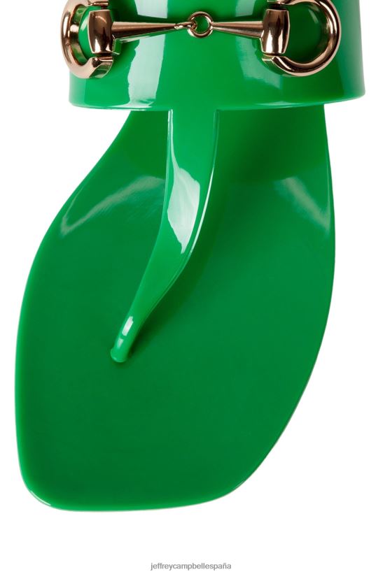 mujer Jeffrey Campbell Un poquito verde brillante PHXV4X137 sandalias