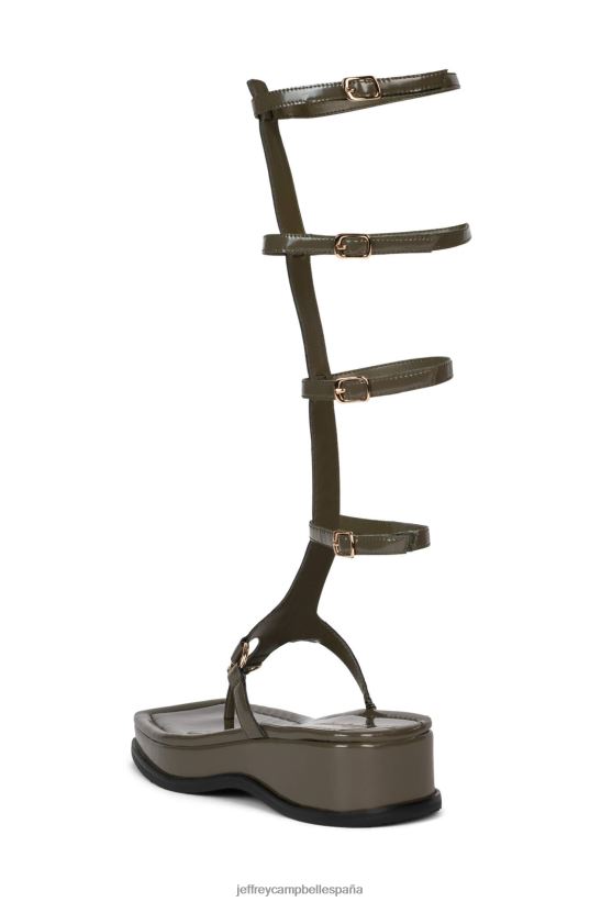 mujer Jeffrey Campbell acacio caja verde PHXV4X228 sandalias