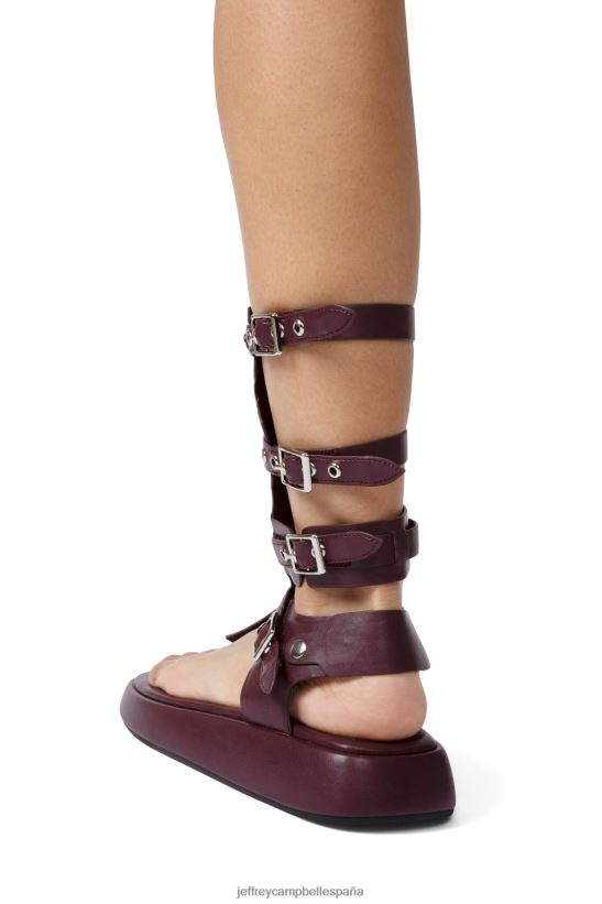 mujer Jeffrey Campbell amozonia vino PHXV4X238 sandalias