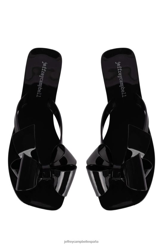 mujer Jeffrey Campbell azucarado negro brillante PHXV4X152 sandalias