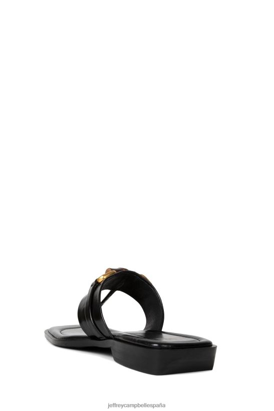 mujer Jeffrey Campbell bora bora oro negro PHXV4X1735 sandalias