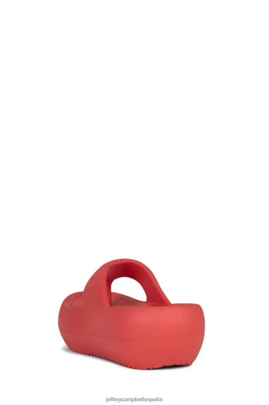 mujer Jeffrey Campbell chillaxin rojo PHXV4X171 sandalias