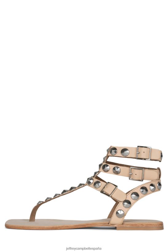 mujer Jeffrey Campbell emeline-s plata natural PHXV4X1757 sandalias