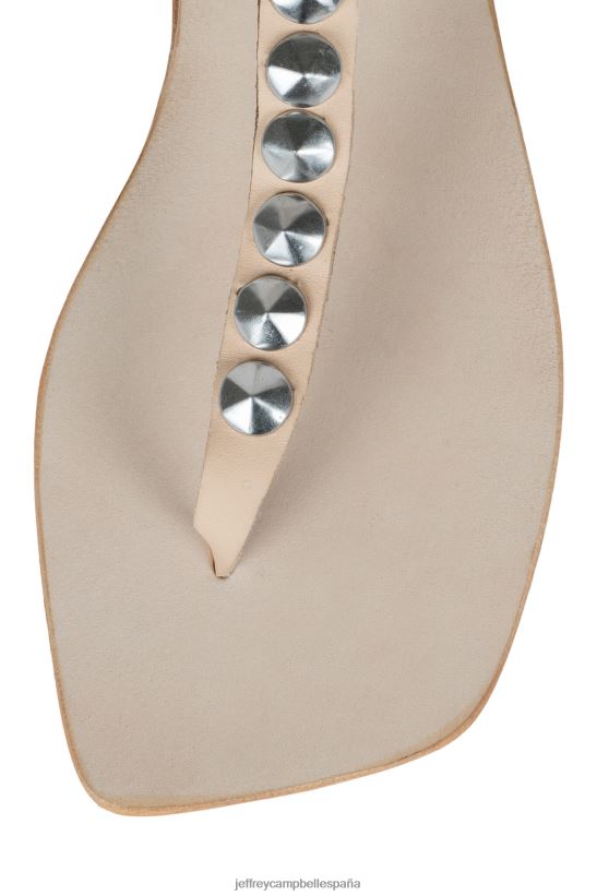 mujer Jeffrey Campbell emeline-s plata natural PHXV4X1757 sandalias