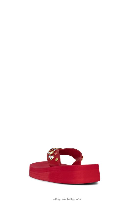 mujer Jeffrey Campbell icónicos multi rojo PHXV4X166 sandalias