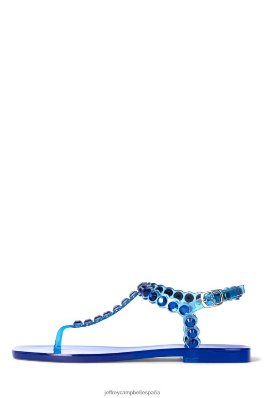 mujer Jeffrey Campbell jemmin azul brillante PHXV4X160 sandalias