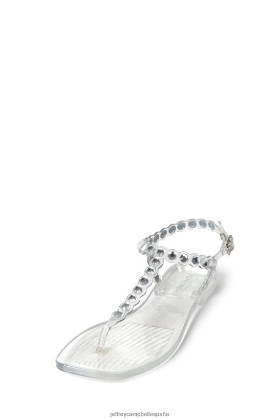 mujer Jeffrey Campbell jemmin claro PHXV4X163 sandalias