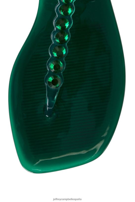 mujer Jeffrey Campbell jemmin verde oscuro brillante PHXV4X162 sandalias