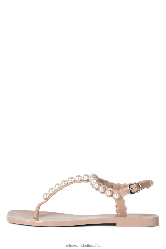 mujer Jeffrey Campbell nacarado brillante natural PHXV4X64 sandalias
