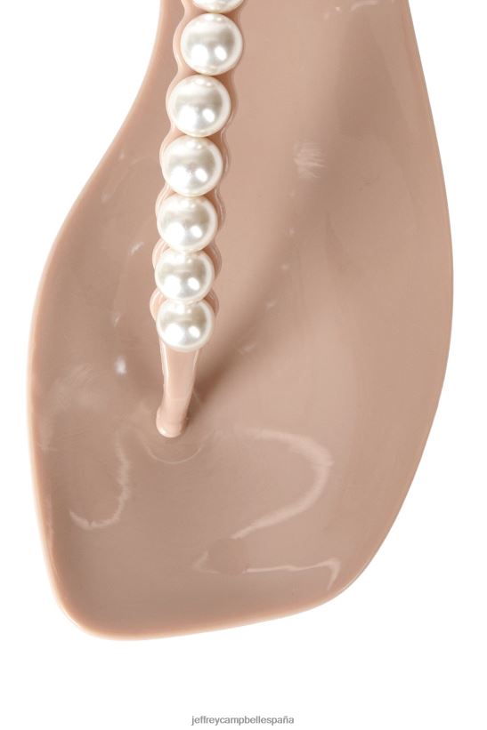 mujer Jeffrey Campbell nacarado brillante natural PHXV4X64 sandalias