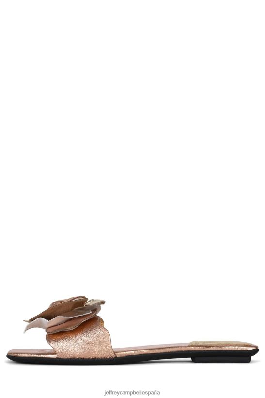 mujer Jeffrey Campbell ramo combo plata oro metalizado PHXV4X1752 sandalias