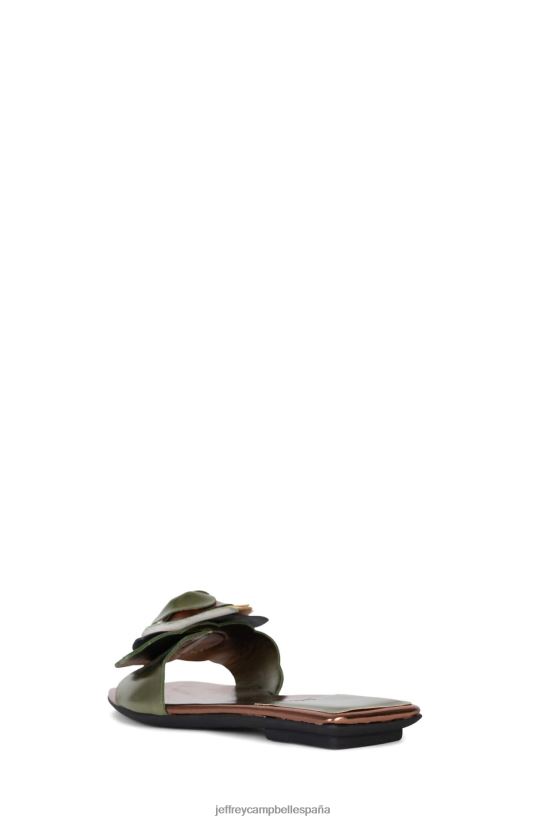 mujer Jeffrey Campbell ramo verde bronce multi PHXV4X1751 sandalias