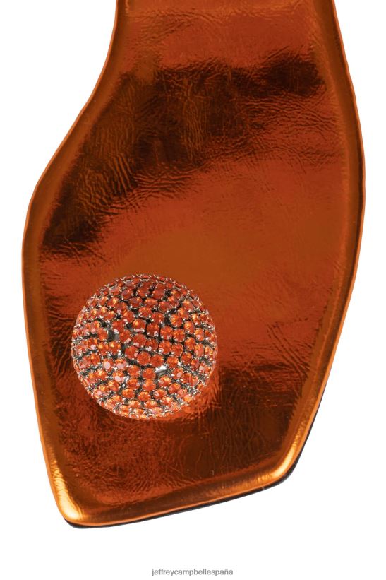 mujer Jeffrey Campbell refinado naranja claro PHXV4X1746 sandalias