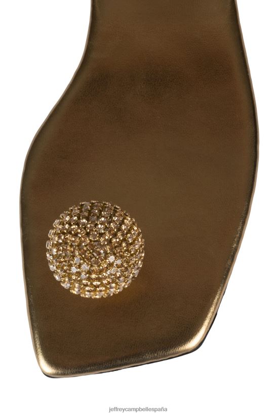 mujer Jeffrey Campbell refinado oro claro PHXV4X1744 sandalias