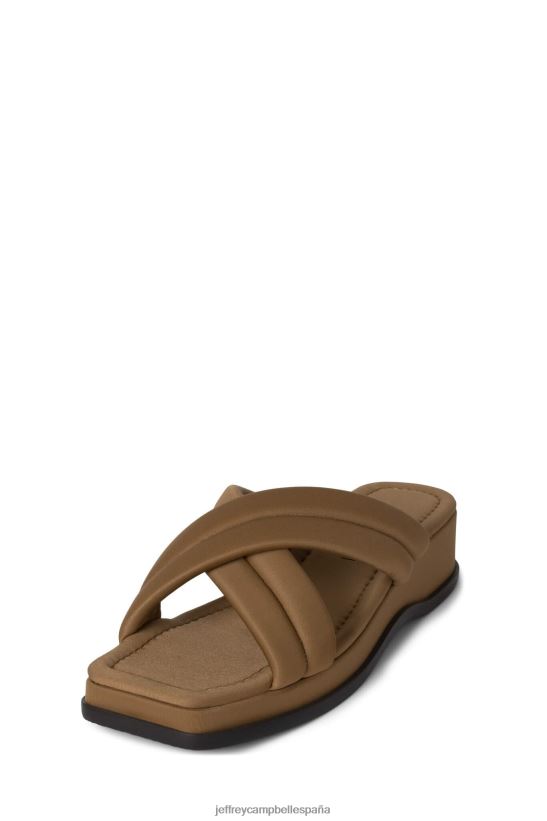 mujer Jeffrey Campbell sol-sación neopreno bronceado PHXV4X21 sandalias
