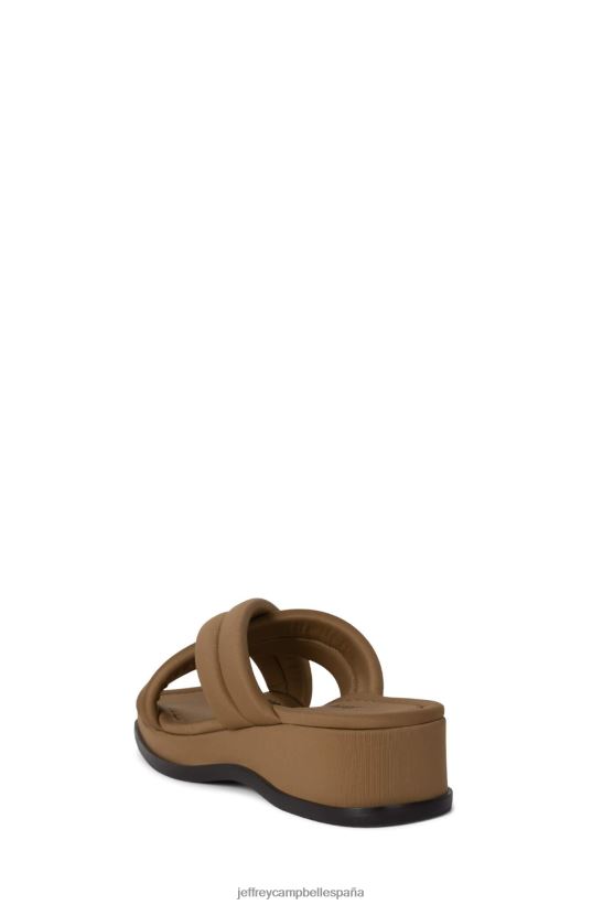 mujer Jeffrey Campbell sol-sación neopreno bronceado PHXV4X21 sandalias
