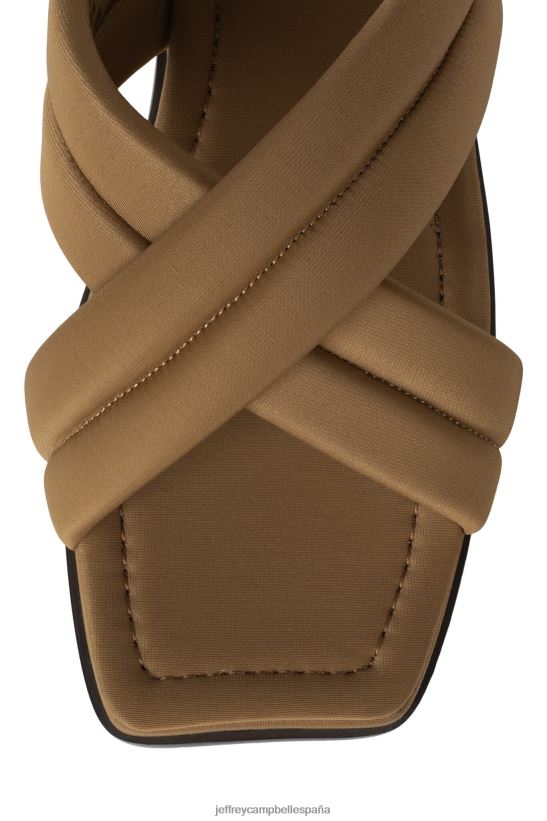 mujer Jeffrey Campbell sol-sación neopreno bronceado PHXV4X21 sandalias