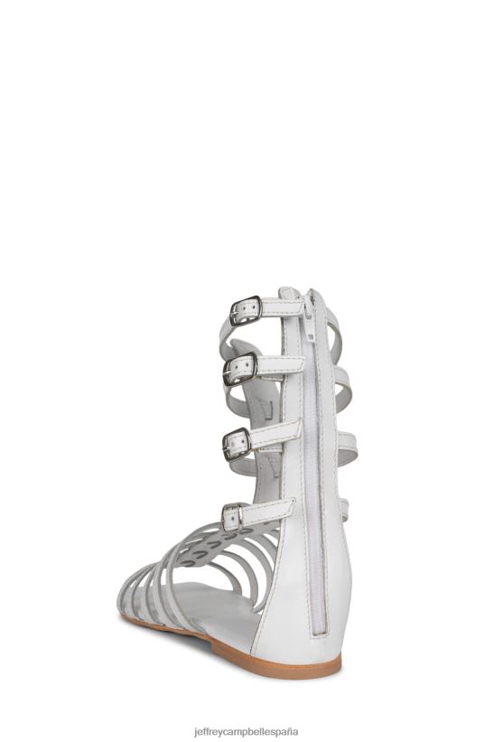 mujer Jeffrey Campbell top-2 blanco PHXV4X240 sandalias
