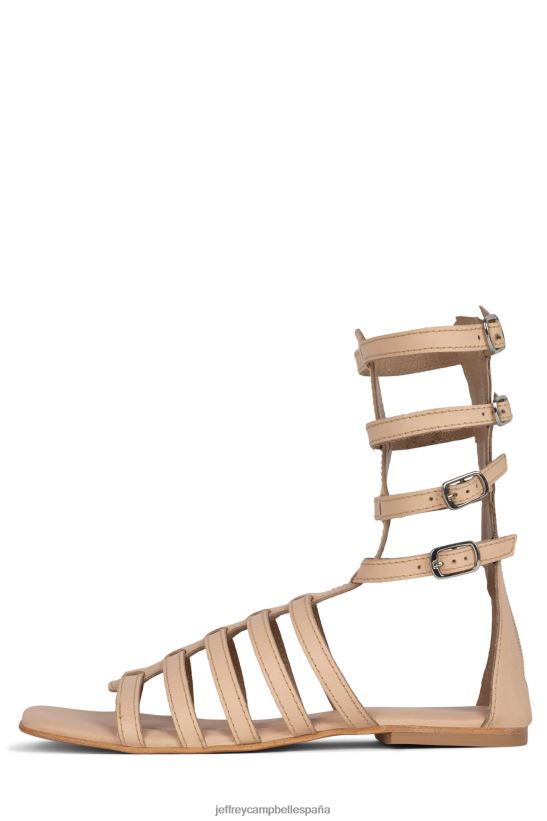 mujer Jeffrey Campbell top-2 natural PHXV4X241 sandalias