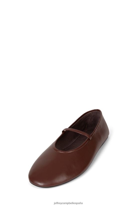 mujer Jeffrey Campbell bailarina marrón PHXV4X55 zapatillas de ballet